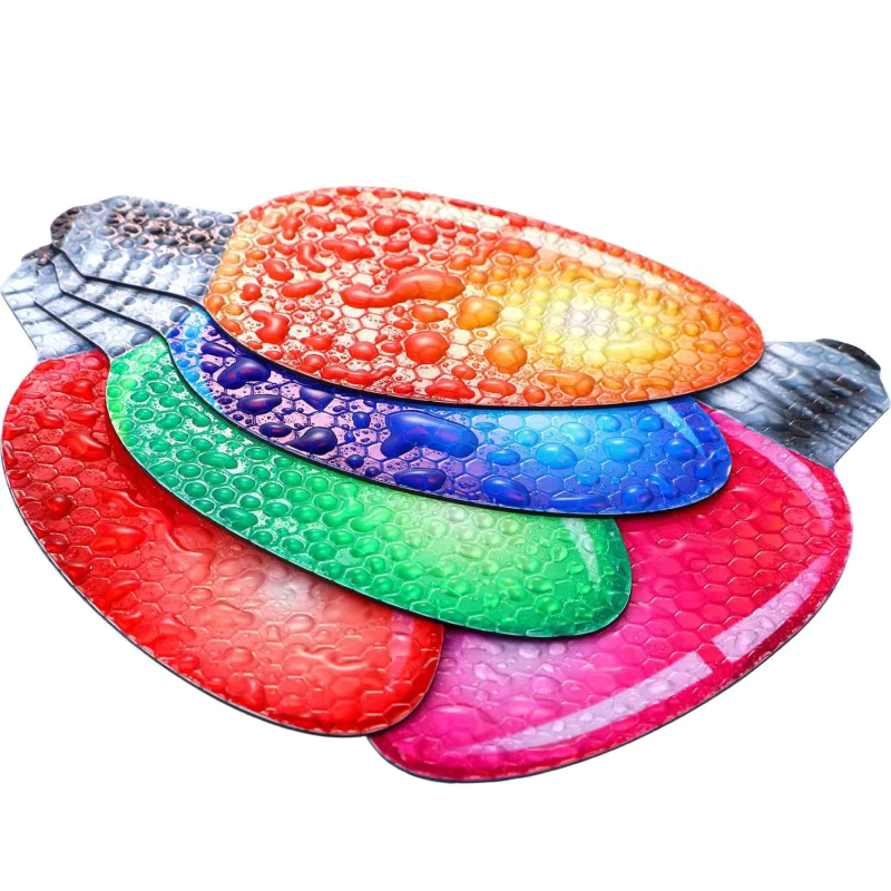 Reflective Holiday Table Lights With Magnetic Glow