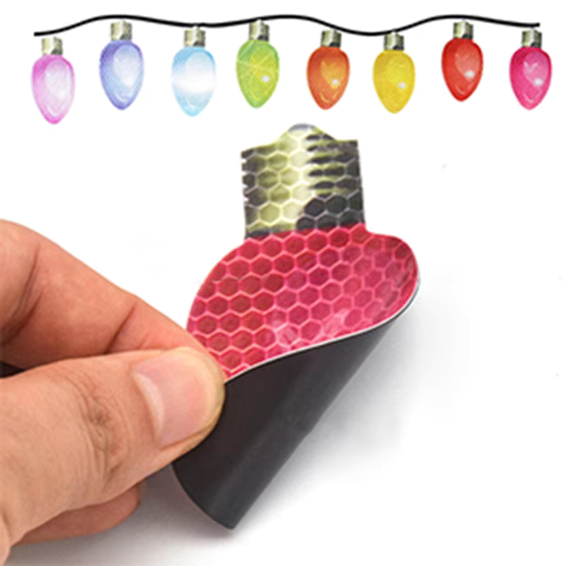 Reflective Holiday Table Lights With Magnetic Glow