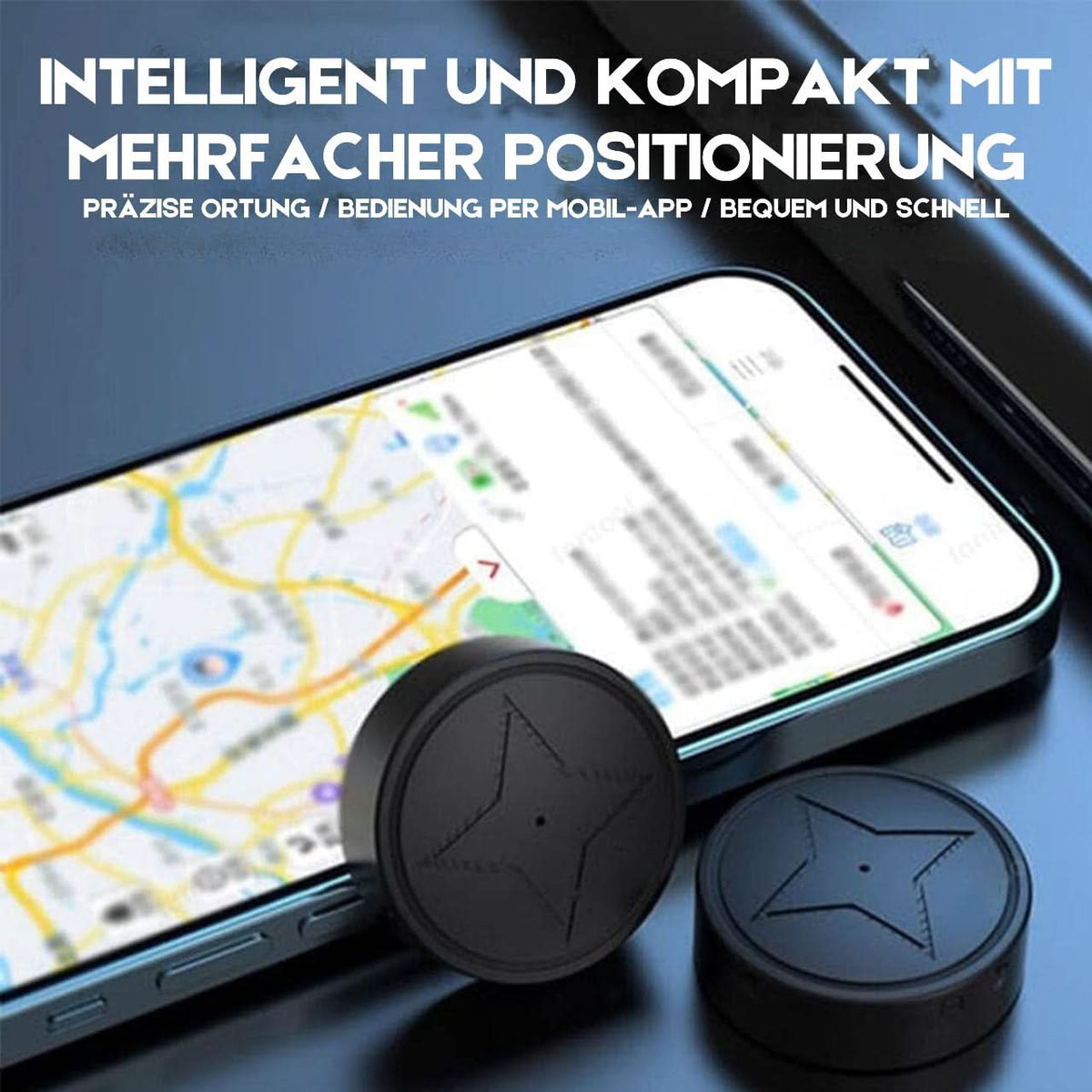 Kompakter GPS-Tracker mit Magnetbefestigung