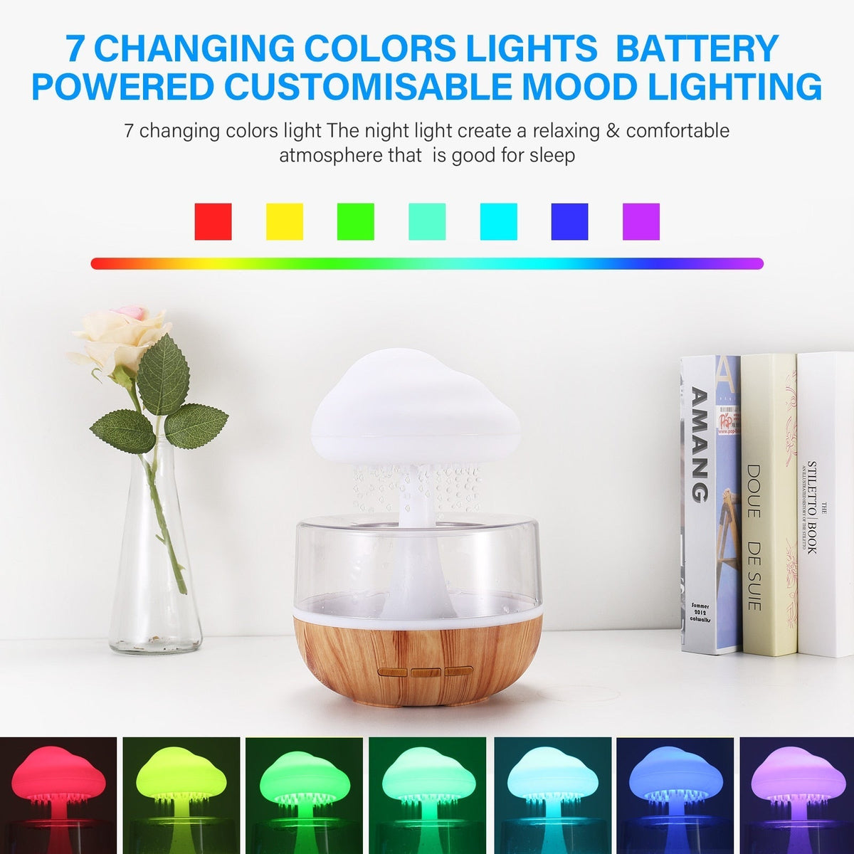 Raining Cloud Humidifier For Calm Ambience