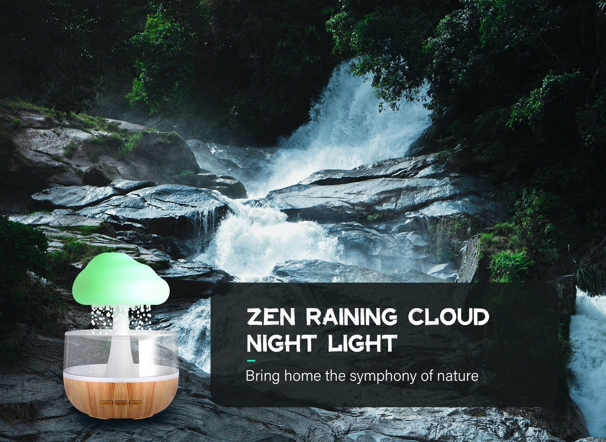 Raining Cloud Humidifier For Calm Ambience