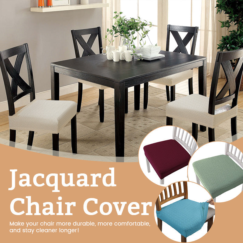 Waterproof Chair Covers With Artistic Jacquard