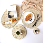 Oval Woven Table Placemats for Artful Dining