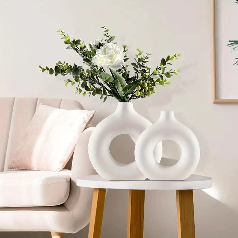 Elegante Glasvase für eine ruhigere Atmosphäre