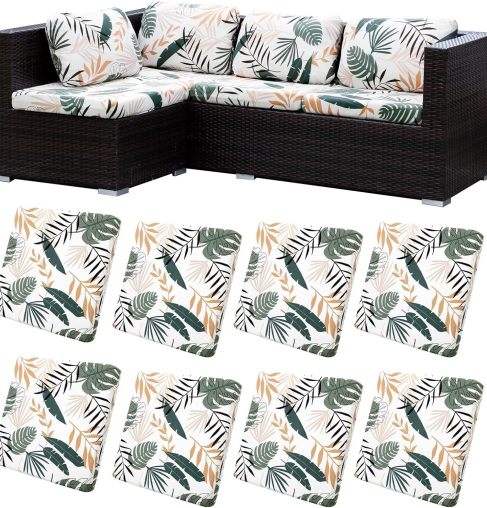Fundas impermeables para cojines de patio para encanto exterior