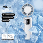 Turbo-Handventilator mit sofortiger Eis-Kühlung  