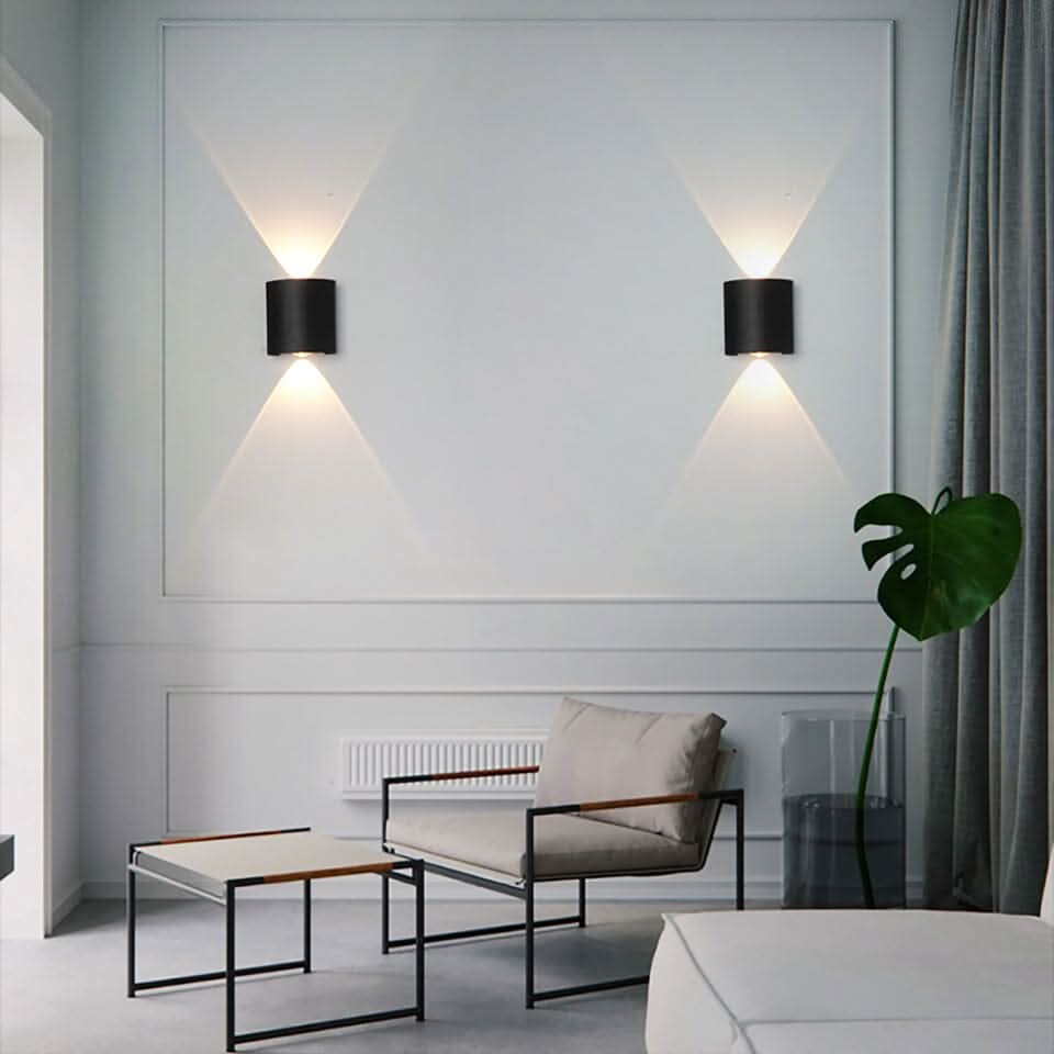 Éclairage extérieur sculptural pour une ambiance élégante