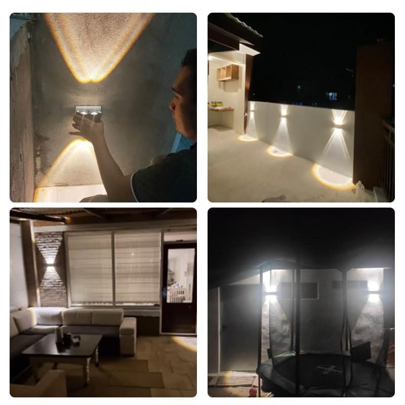Éclairage extérieur sculptural pour une ambiance élégante