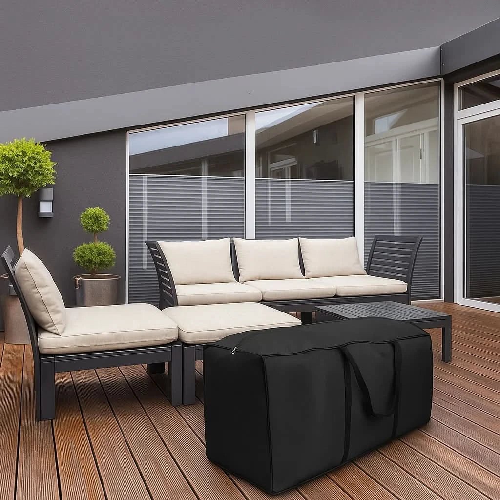 Sac de rangement pour mobilier de jardin pour patios protégés