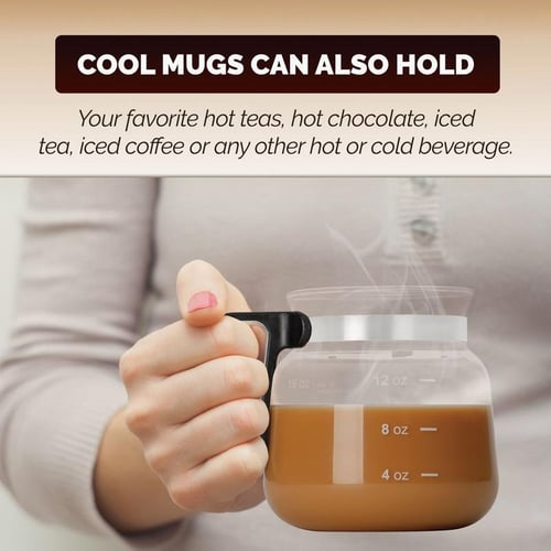 Tazza in vetro pour-over per rituali del caffè