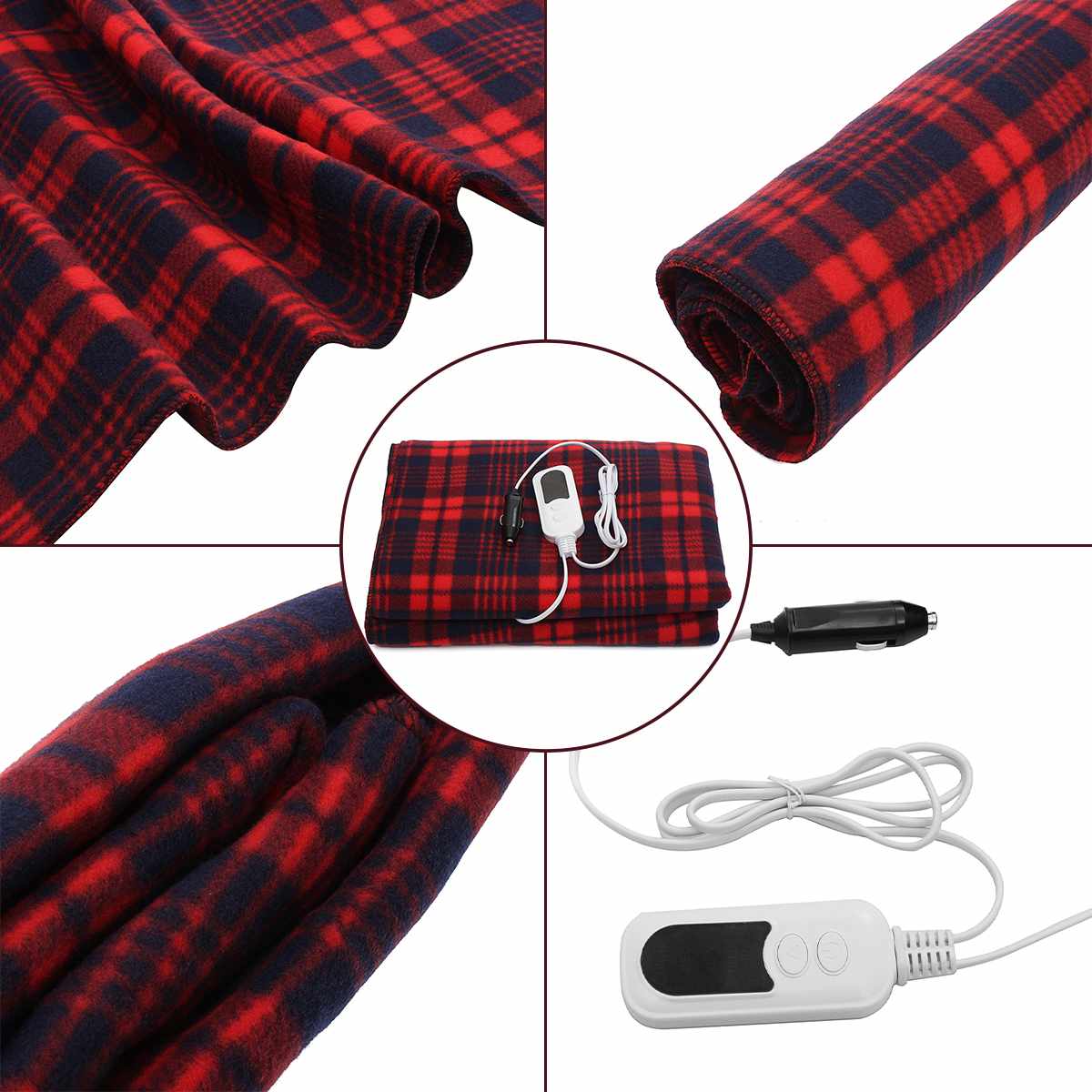 Elektrická vyhřívaná deka pro okamžité zahřátí