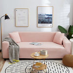Soft Sofa Cover For An Artful Room Refresh
