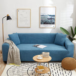 Soft Sofa Cover For An Artful Room Refresh