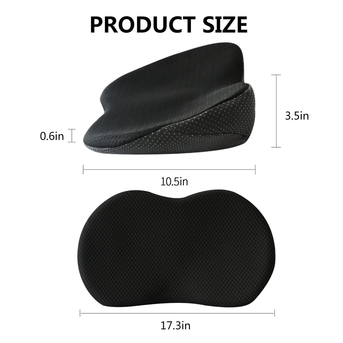 Adult Car Booster Seat Cushion for Clearer Views