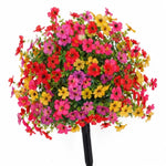 Vase à fleurs artificielles pour couleur de jardin toute l'année