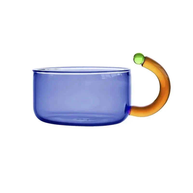Juego de tetera de vidrio translúcido para té elegante