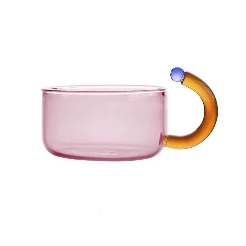 Juego de tetera de vidrio translúcido para té elegante