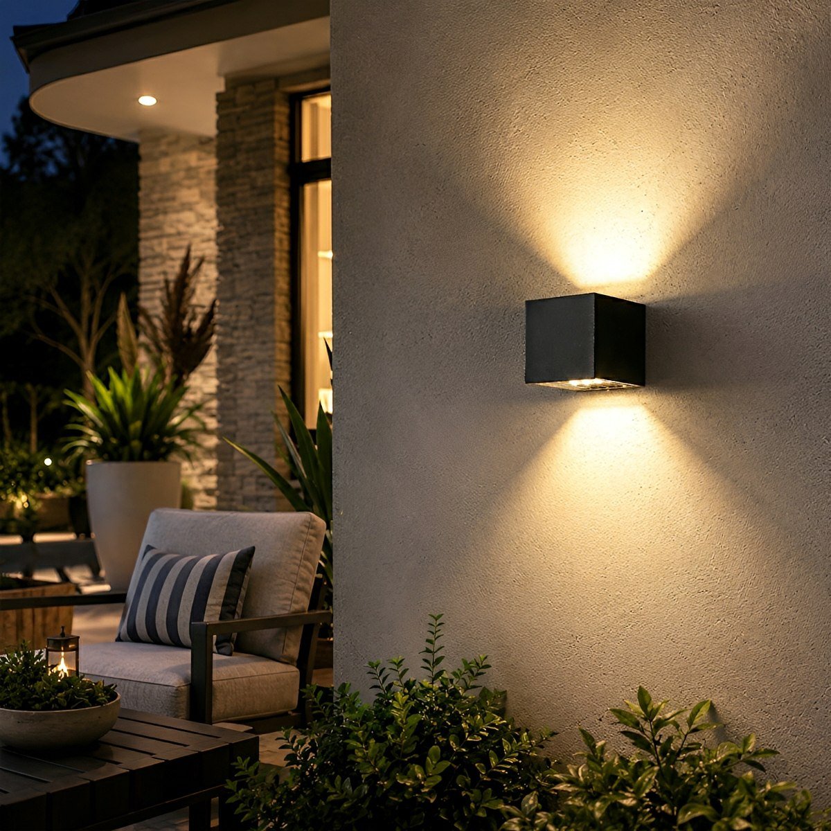Nordic Up Down Wall Lighting for Striking Facades