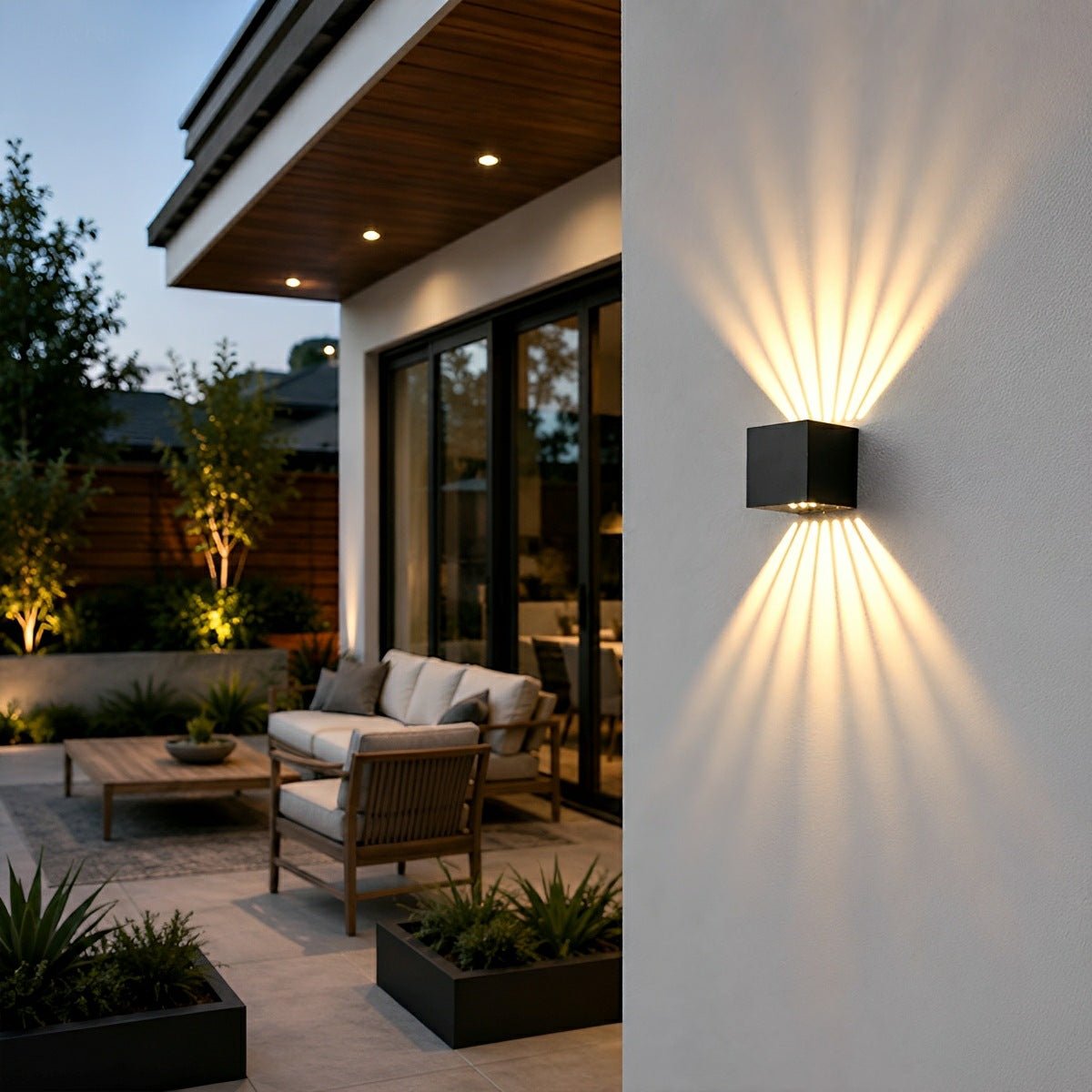 Nordic Up Down Wall Lighting for Striking Facades