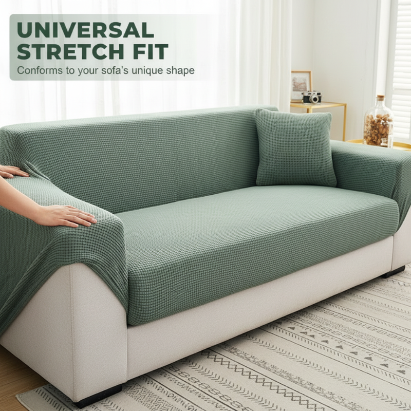 Stretch Sofa Cover For A Fresh Room Makeover