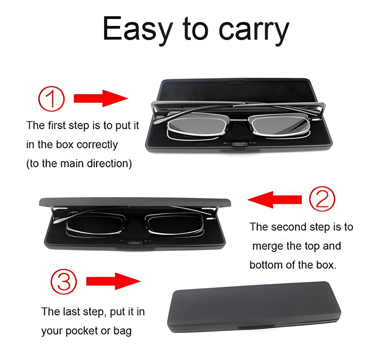 Folding Reading Glasses for Effortless Carry