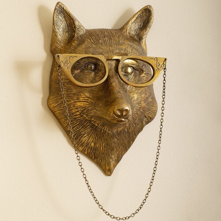 Verspielte Tierkopf-Wanddekoration – WallCritters