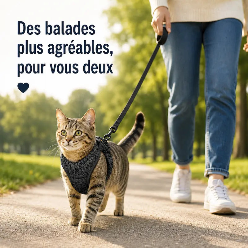 No-Pull Cat Harness For Secure Walks