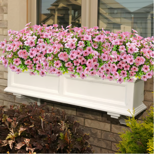 Artificial Flowering Plants With Lasting Color