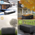 Husă pentru mobilier de exterior pentru protecție pe tot parcursul anului
