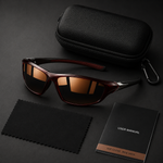 Lunettes de sport polarisées pour une clarté sans éblouissement  