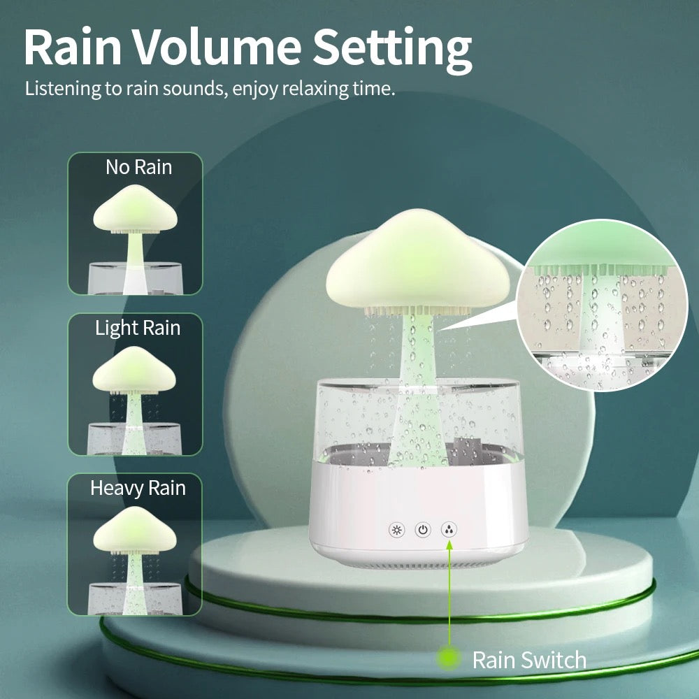 Regenwolken-Diffusor für beruhigende Atmosphäre