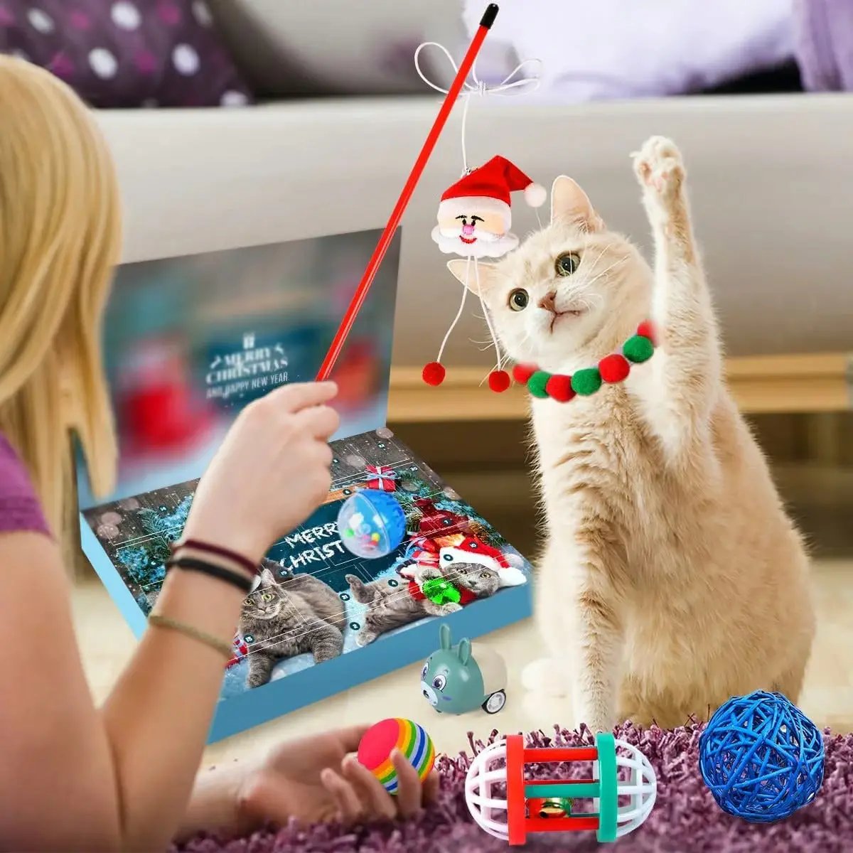Spielzeug-Adventskalender für magische Weihnachtsfreude