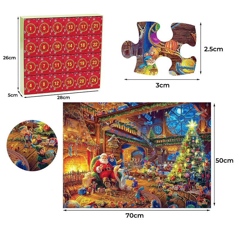 Christmas Puzzle Advent Calendar – Daily Festive Joy