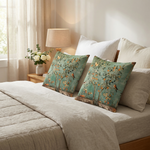 Fețe de pernă botanice vintage pentru camere cu un aer artistic
