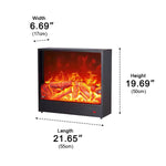 3D LED Flame Fireplace Lighting for Ambiance