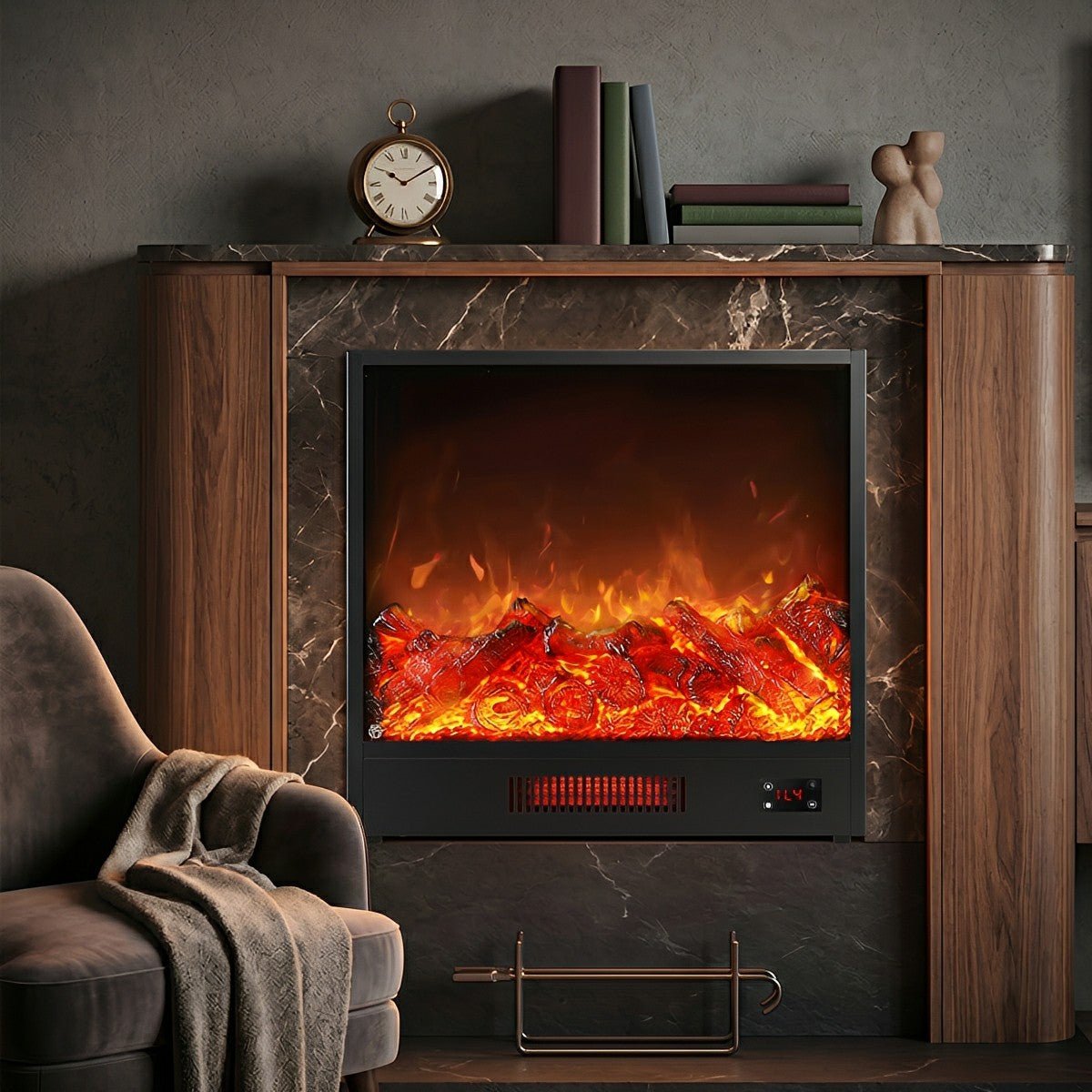 3D LED Flame Fireplace Lighting for Ambiance