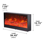 3D LED Flame Fireplace Lighting for Ambiance