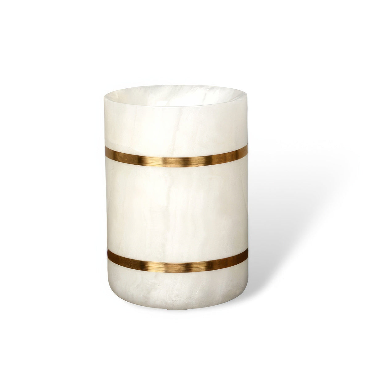 Marble Look Cup For Polished Bathroom Style