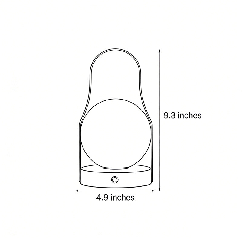 Lanterne LED en verre côtelé pour une atmosphère douce