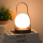 Lanterne LED en verre côtelé pour une atmosphère douce