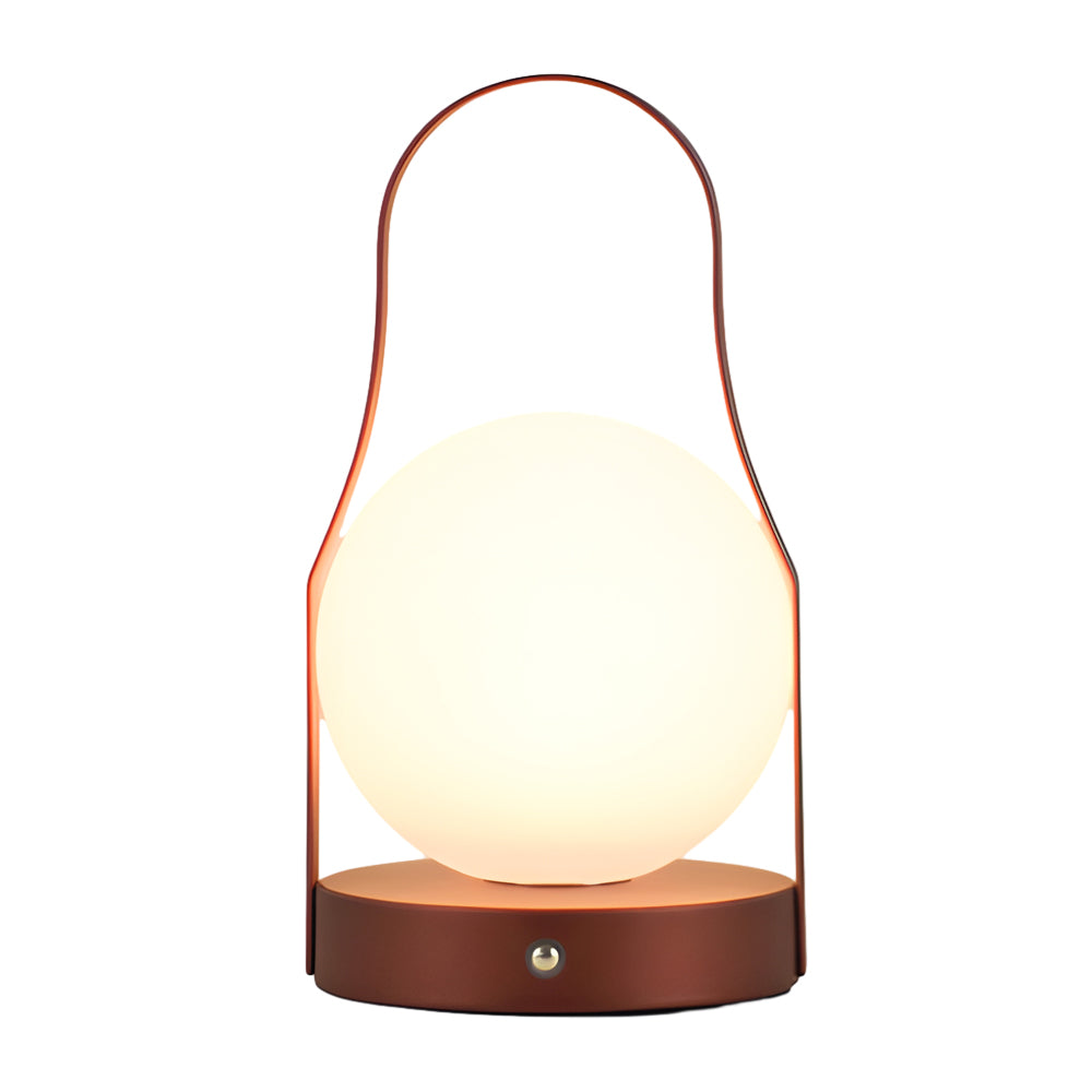 Lanterne LED en verre côtelé pour une atmosphère douce