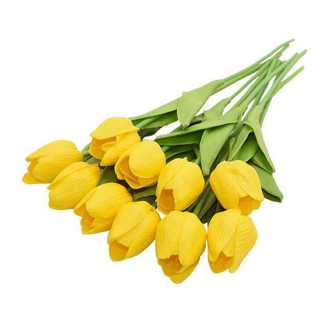 Künstliche Tulpen-Tischdekoration mit langanhaltender Farbe