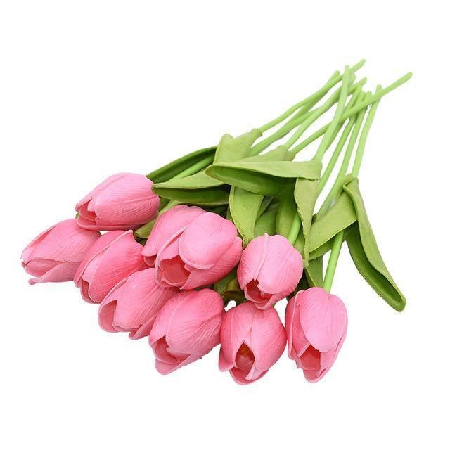 Künstliche Tulpen-Tischdekoration mit langanhaltender Farbe