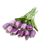 Künstliche Tulpen-Tischdekoration mit langanhaltender Farbe