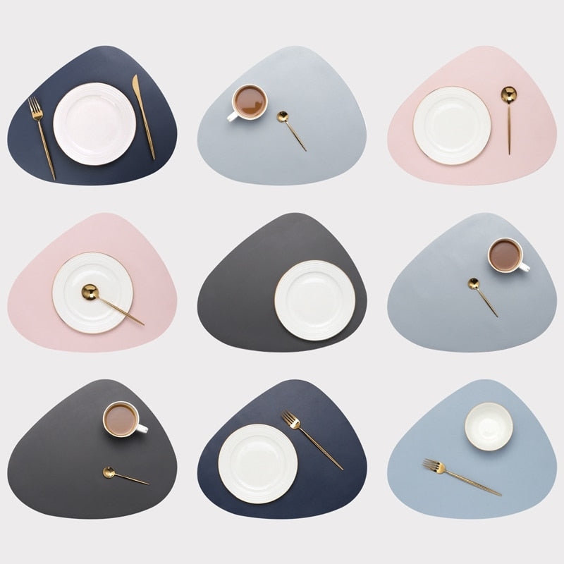 Triangle Placemat For Artful Dining