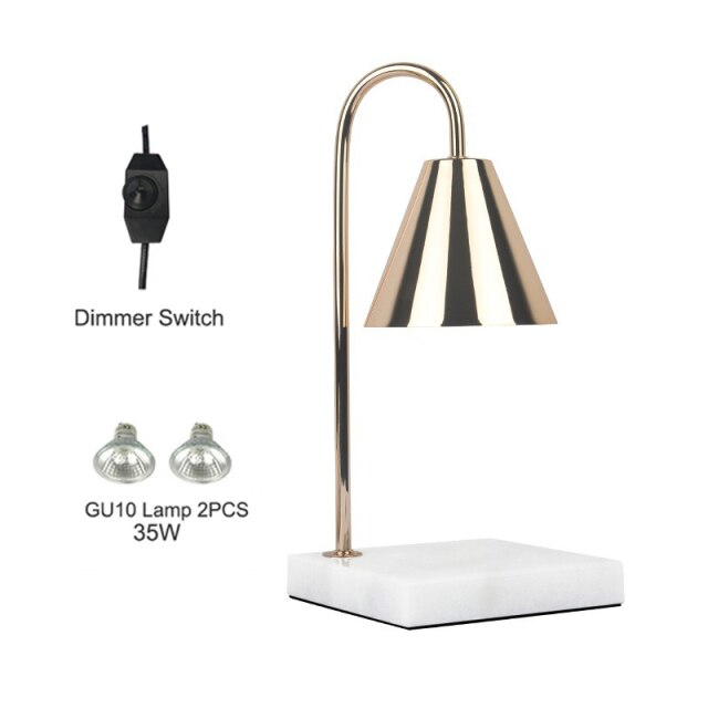 Vintage-Kerzenwärmerlampe für gemütliche Atmosphäre  