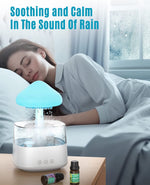 Regenwolken-Diffusor für beruhigende Atmosphäre