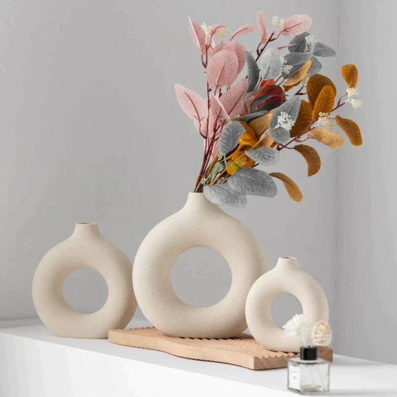 Elegante Glasvase für eine ruhigere Atmosphäre