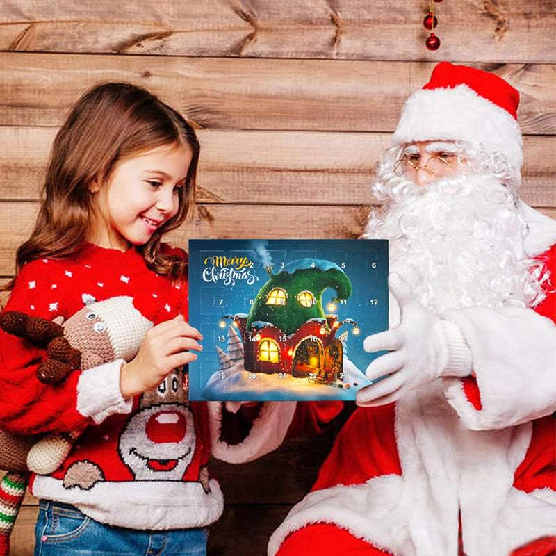 Advent Calendar Lighting With Festive Character