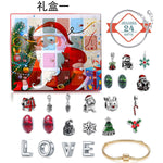 DIY-Adventskalender-Armband-Set für festlichen Charme